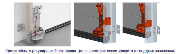 Нижние роликовые кронштейны 