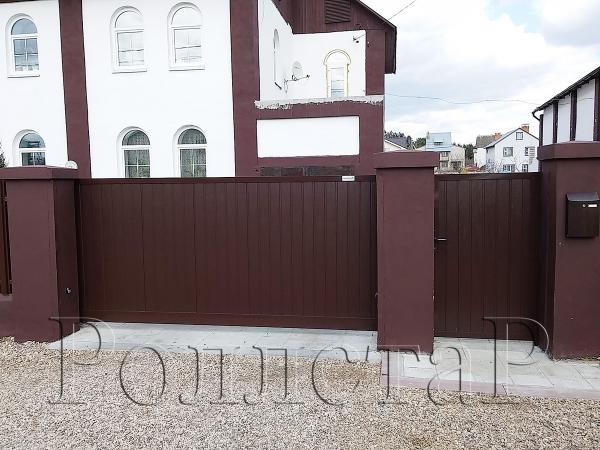 откатные ворота ads400